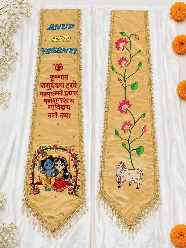 Satin_Silk_Baby_Shower_Duppata_With_Hand_Paiting