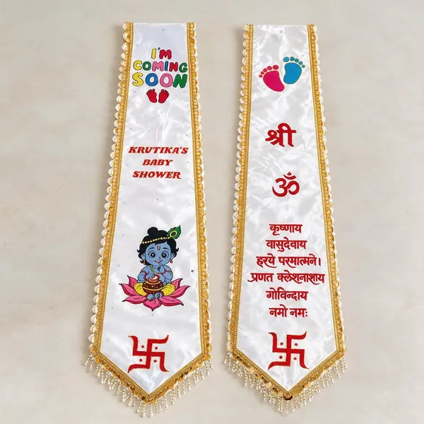 Satin_Silk_Baby_Shower_Duppata_With_Hand_Paiting