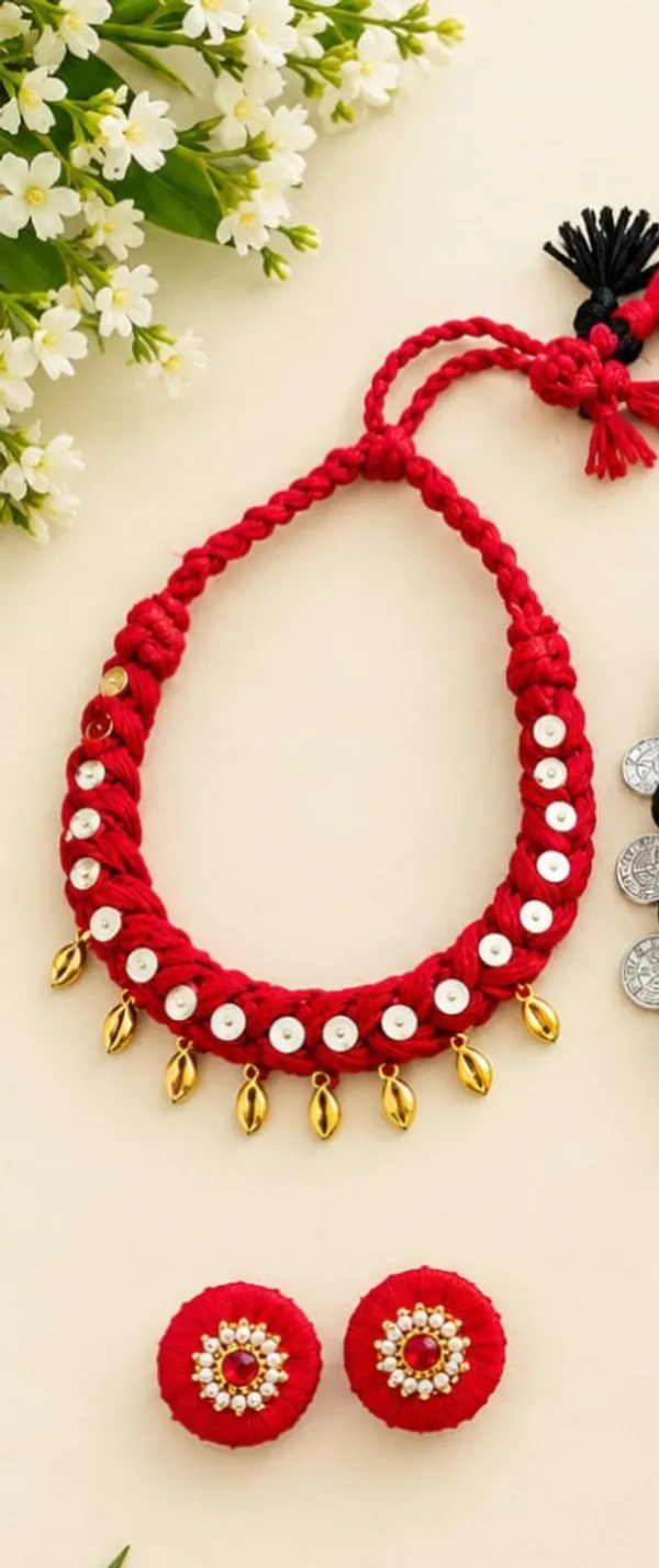 Red_Thread_Traditional_Necklace_Set_for_Women