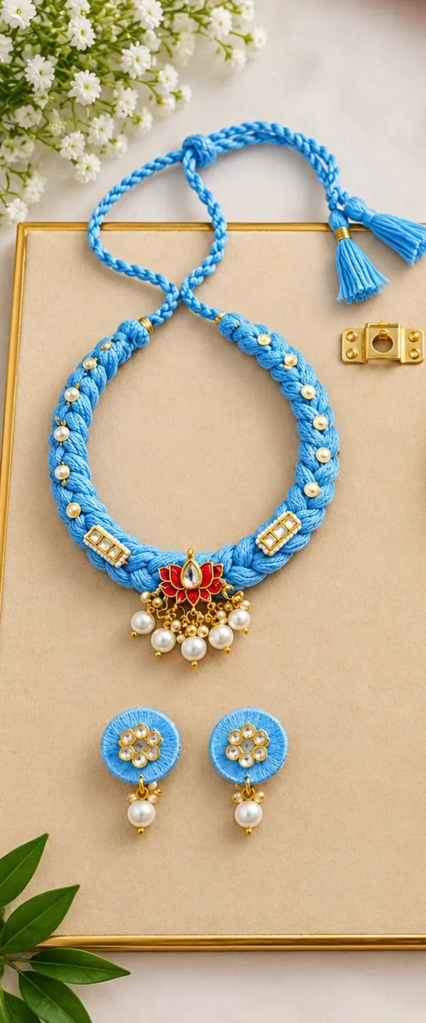 Blue_Thread_Traditional_Necklace_Set_for_Women