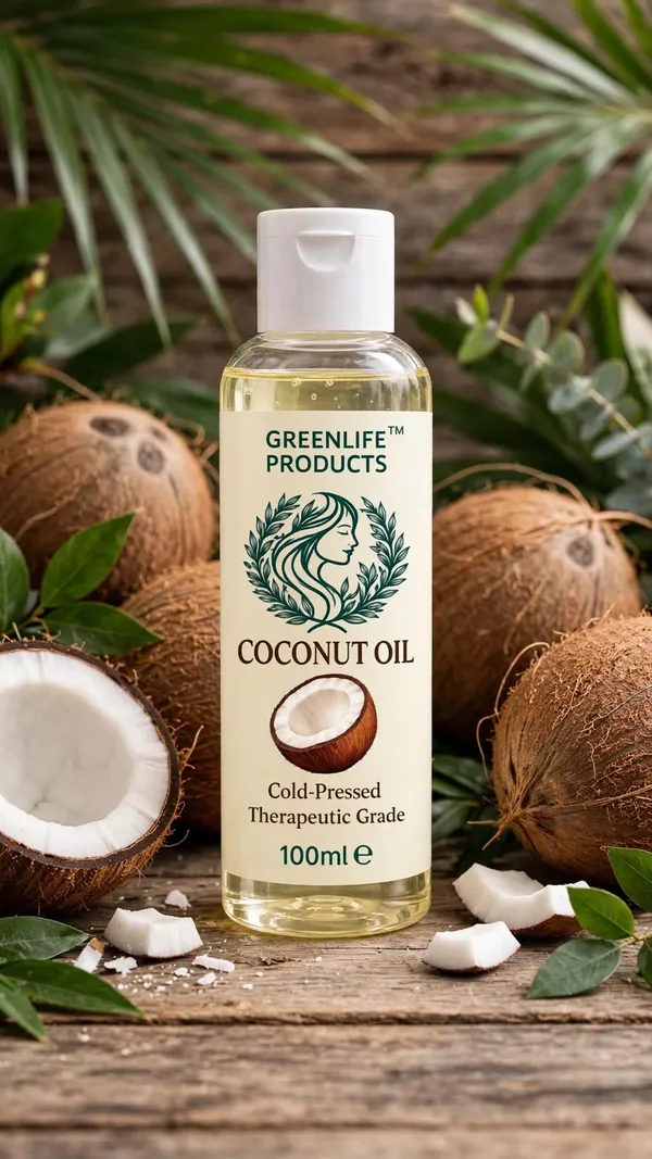 Greenlife_Cold_Pressed_Coconut_Oil_100Ml_-_Pack_of_3