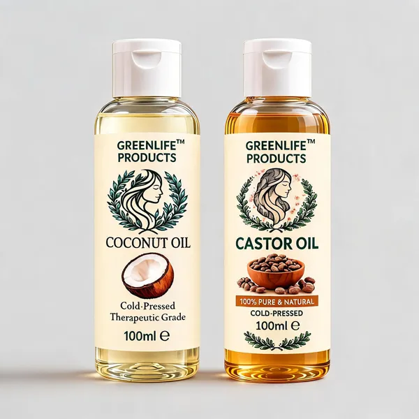 Greenlife_Coconut_And_Castor_Oil_Hair_And_Skin_Care_Pack_Of_4