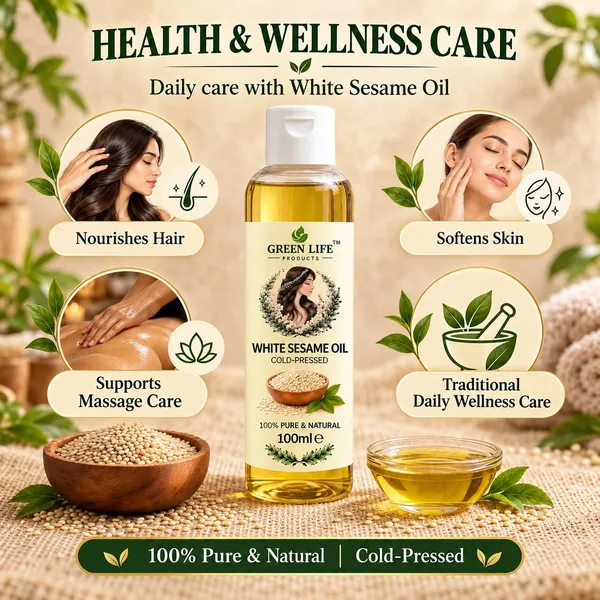 Green_Life_Cold_Pressed_White_Sesame_Oil_100Ml