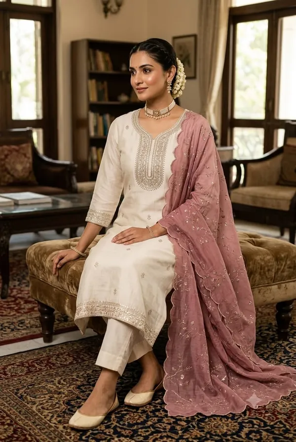 cream_color__vichtra_silk_top_,_bottom_and_full