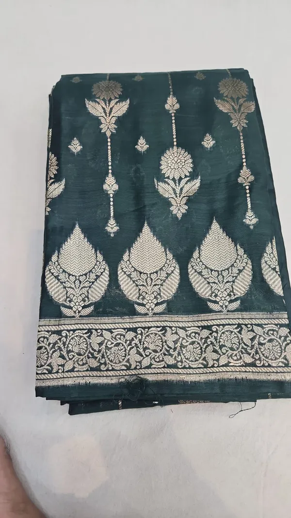 Teal_Zari_Woven_Saree_for_Women