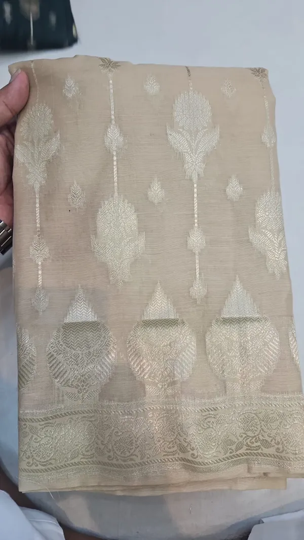 Teal_Woven_Floral_Motif_Saree_for_Women