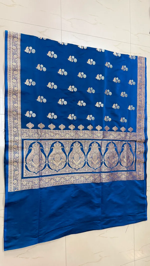 Dark_Blue_Banarasi_Silk_Saree