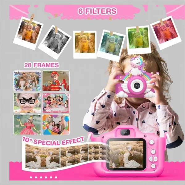 Kids_Unicorn_Digital_Camera,_Rechargeable_Toy_Camera_for_Children,_Photo_and_Video,_4GB_Memory_Card,_Cute_Cartoon_Design,_with_Strap,_2MP