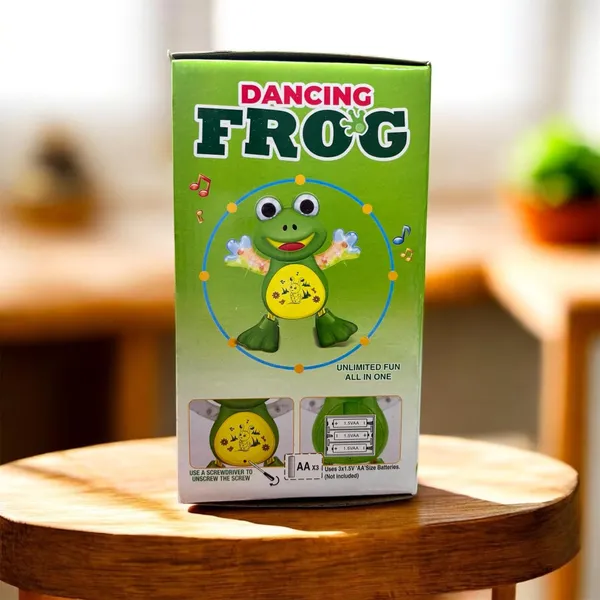 Dancing_Frog_Musical_Toy_with_Lights_and_Sound,_Battery_Operated,_Green,_Ages_3_Years_and_Up,_Fun_Time_Swing_Function