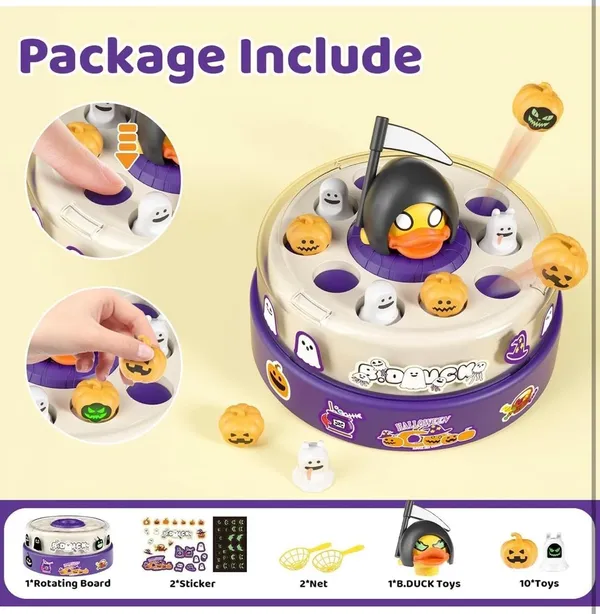 Halloween_Duck_Catching_Game_Toy_with_Lights_&_Music,_Rotating_Whack-a-Duck_Style_Interactive_Party_Game,_Glow_in_The_Dark_Pumpkin_&_Ghost_Toys_for_Kids_Ages_3-8