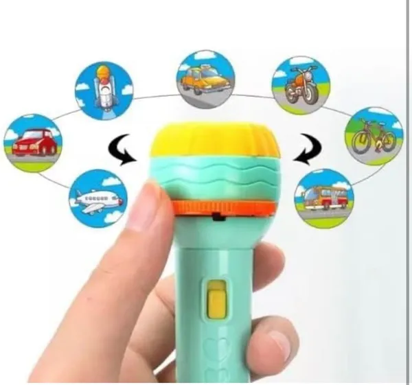Projection_Flashlight_Toy_for_Kids,_Multicolor_Plastic_Interactive_Toy_with_Light,_3_Years_and_Up_-_Pack_of_2
