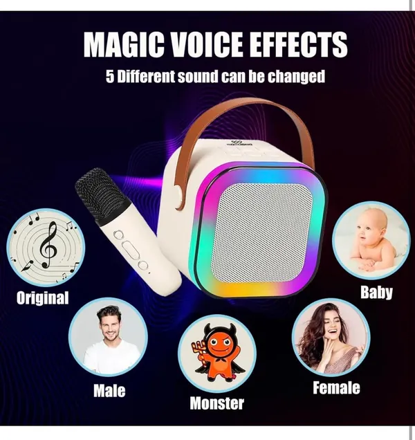 Kids_Karaoke_Speaker_with_Wireless_Microphone_|_Voice_Changer_Toy_with_Multiple_Sound_Effects_|_Portable_Music_Speaker_with_LED_Lights_|_Singing_&_Pretend_Play_Toy_for_Children