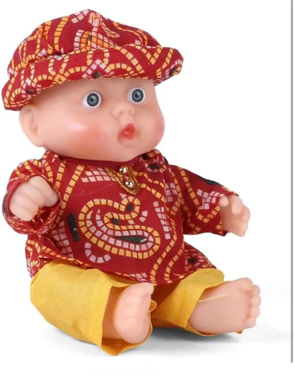 FAMNEST_JOYBOX_22-inch_Silicone_Lifelike_Talking_Baby_Doll_for_Toddlers_|_Interactive_Singing_Storytelling_Toy_with_Leopard_Print_Dress_and_Curly_Hair_|_Talking_Baby_Doll_|_Storytelling_Music_Poems