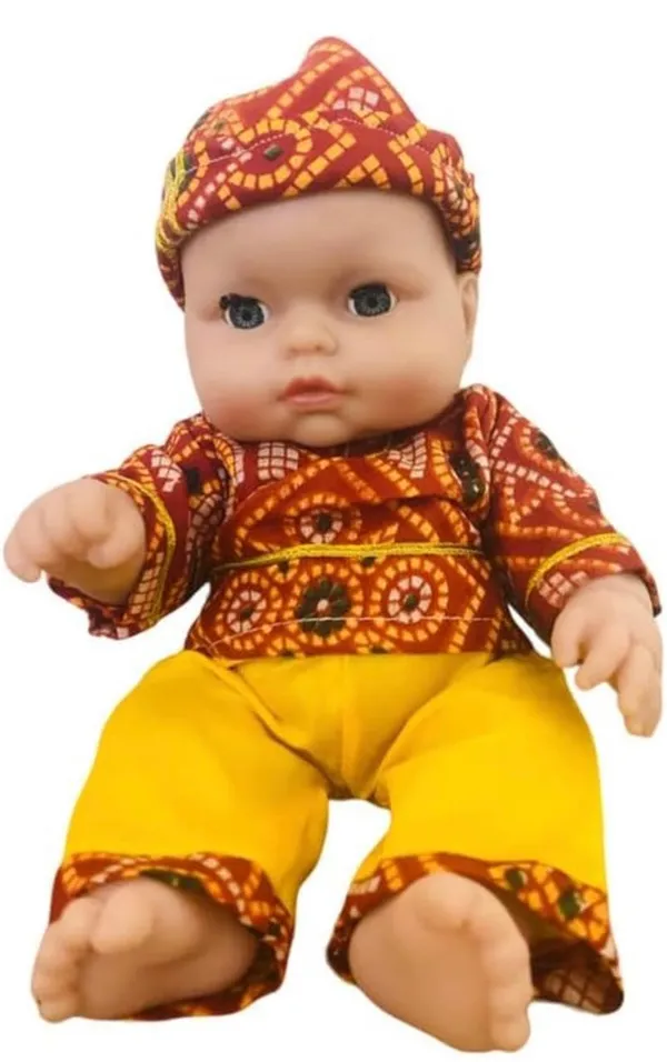 FAMNEST_JOYBOX_22-inch_Silicone_Lifelike_Talking_Baby_Doll_for_Toddlers_|_Interactive_Singing_Storytelling_Toy_with_Leopard_Print_Dress_and_Curly_Hair_|_Talking_Baby_Doll_|_Storytelling_Music_Poems