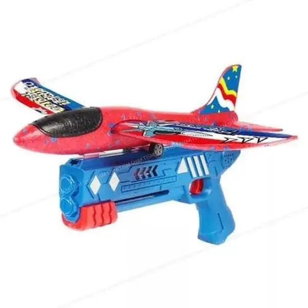 FAMNEST_JOYBOX_Airplane_Launcher_Toy_|_Airplane_with_Launcher_Toy_|_One-Click_Ejection_Catapult_Gun_Flight_Mode_|_Outdoor_Throwing_Flying_Toy_Gift_for_Kids_Boys