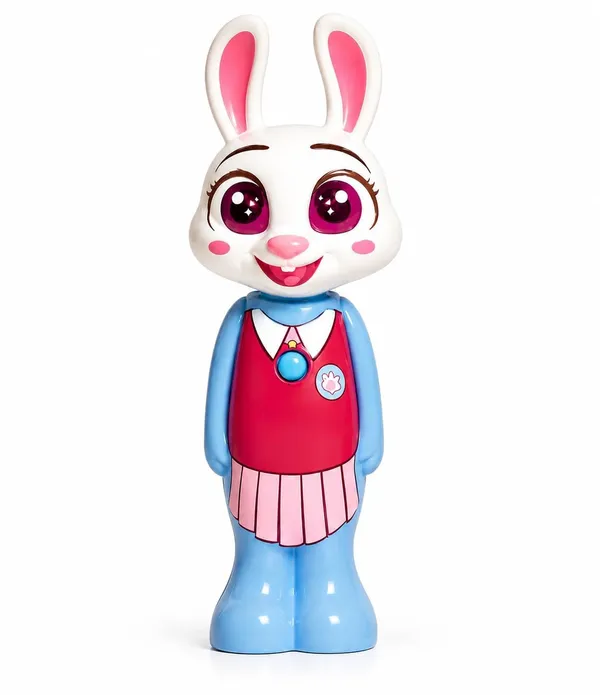 FAMNEST_JOYBOX_Kids_Pop-Up_Cartoon_Character_Toothbrush_with_Soft_Bristles_and_Protective_Cap_|_Travel_Friendly_Manual_Toothbrushes_for_Boys_&_Girls_|_Steve_Toothbrush_(Red)_-_Pack_of_2