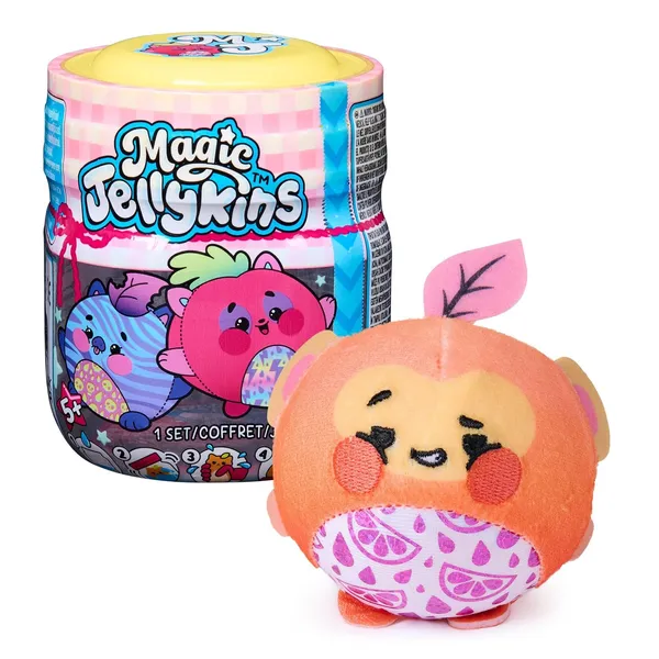 FAMNEST_JOYBOX_Magical_Water_Reveal_Collectible_Plush_Toy_in_a_Jar_|_Squishy_Surprise_Animal_Friends_for_Kids_|_Surprise_Squishy_Plush_Toy_|_1_of_20_Random_Characters_Ages_5_and_Up