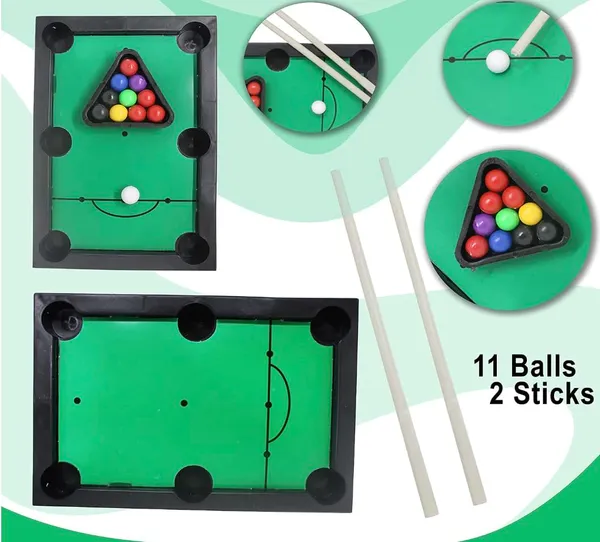 Kids_Mini_Pool_Table_Game_Set_|_Portable_Tabletop_Billiards_Snooker_Toy_with_2_Cue_Sticks,_11_Colorful_Balls_&_Triangle_Rack_|_Indoor_Toy_for_Kids