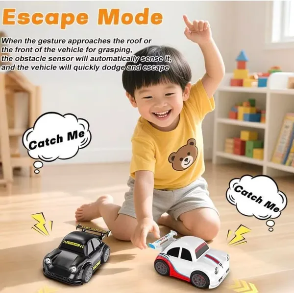FAMNEST_JOYBOX_Smart_RC_Drift_Car_Toy_for_Kids_–_Mini_Four-Wheel_Drive_Remote_Control_Car_with_Gesture_Induction,_Auto_Follow,_Music_&_Lights_Gift_for_Boys_Girls