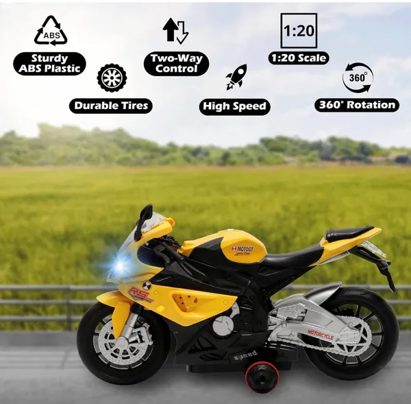 Plastic_1:20_Scale_Rechargeable_Remote_Control_Racing_Bike_Toy_for_Boys_with_Light_&_Sound,_360Â°_Rotation,_Simulation_Model_RC_Motorcycle,_Yellow,_6+_Years_(Pack_of_1)