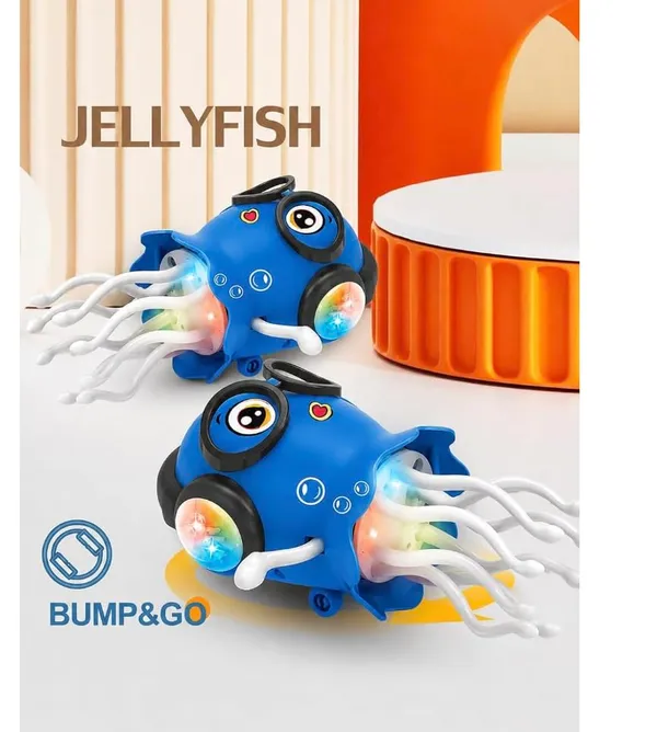 FAMNEST_JOYBOX_Dancing_Jellyfish_Toy_with_Light-up_Musical_Features,_360°_Rotating_Tentacles,_Musical_Toy_for_Kids_|_Dancing_Jelly_Fish_|_Fun_Toy_(Random_Colour,_Batteries_Not_Included)