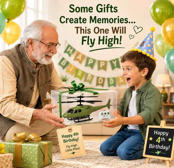 FAMNEST_JOYBOX_Remote_Control_Plastic_Helicopter_Toy_for_Kids_|_Gravity_Sensor_Battery_Chargable_Toy_Helicopter_|_USB_Charging_Infrared_Induction_Flight_|_Pack_of_1_(Army_Green)