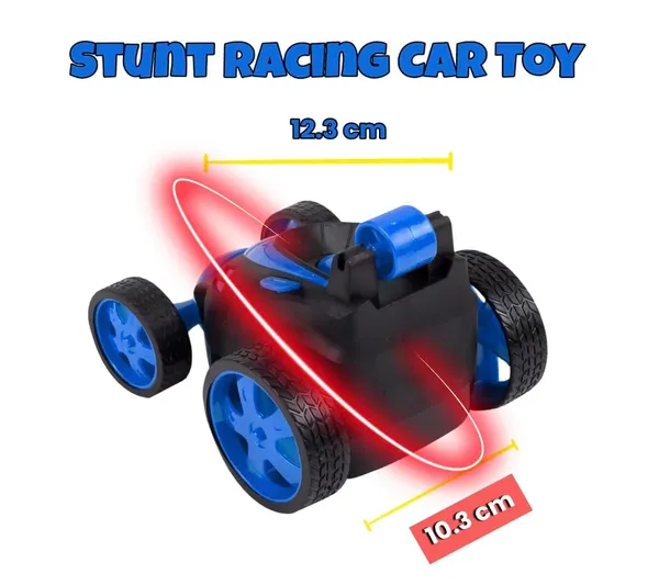 FAMNEST_JOYBOX_RC_Stunt_Car_360_Degree_Rotating_Double_Sided_Flip_Drift_Blue