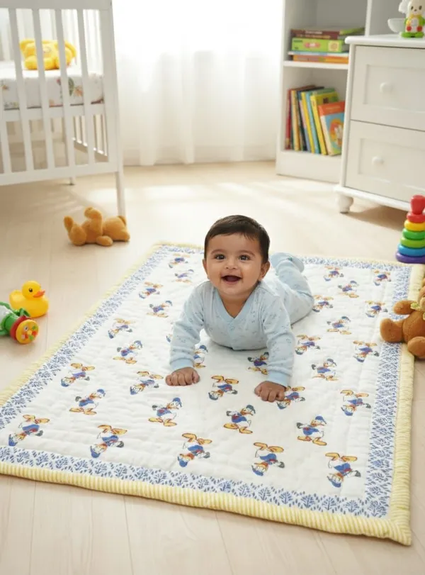 White_Cotton_Cartoon_Print_Padded_Baby_Play_Mat_For_Baby