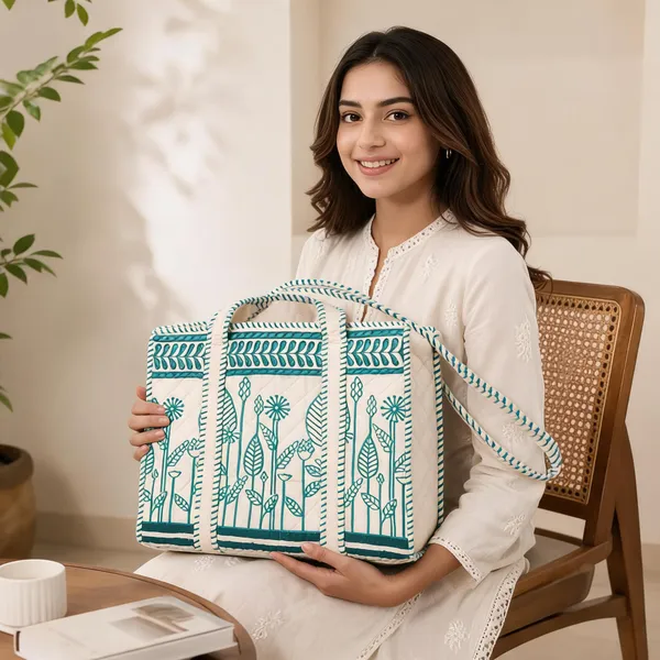 White_Quilted_Cotton_Botanical_Embroidered_Tote_Bag_For_Women