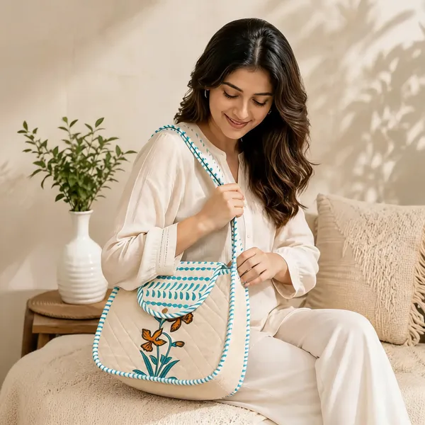 Beige_Quilted_Cotton_Floral_Embroidered_Sling_Bag_For_Women