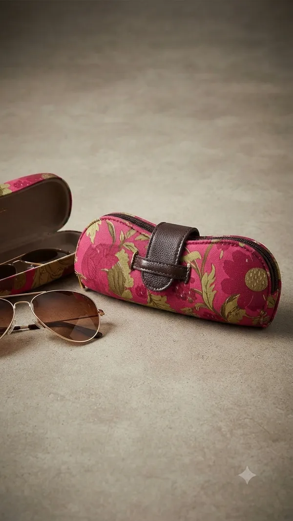 Pink_Cotton_Floral_Print_Sunglasses_Case