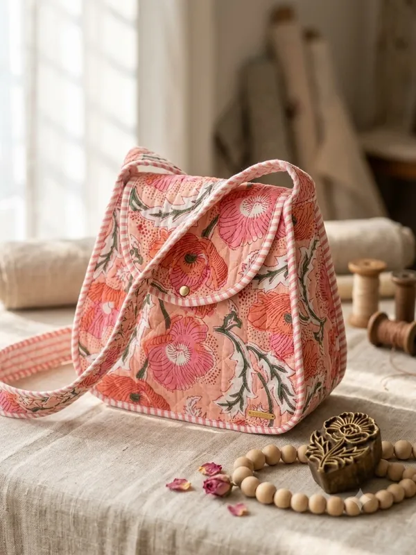 Pink_Quilted_Cotton_Floral_Print_Sling_Bag_For_Women
