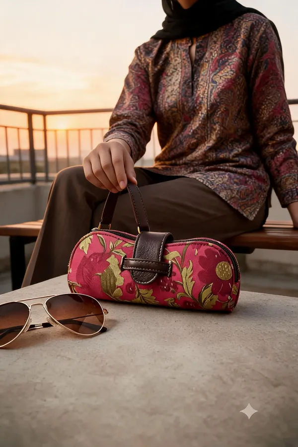Pink_Cotton_Floral_Print_Sunglasses_Case