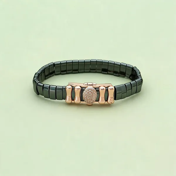 Black_Color_Anti_Tarnish_Bracelet_With_Elegant_Modern_Stylish_Fashion_Jewelry_Design_-_Black