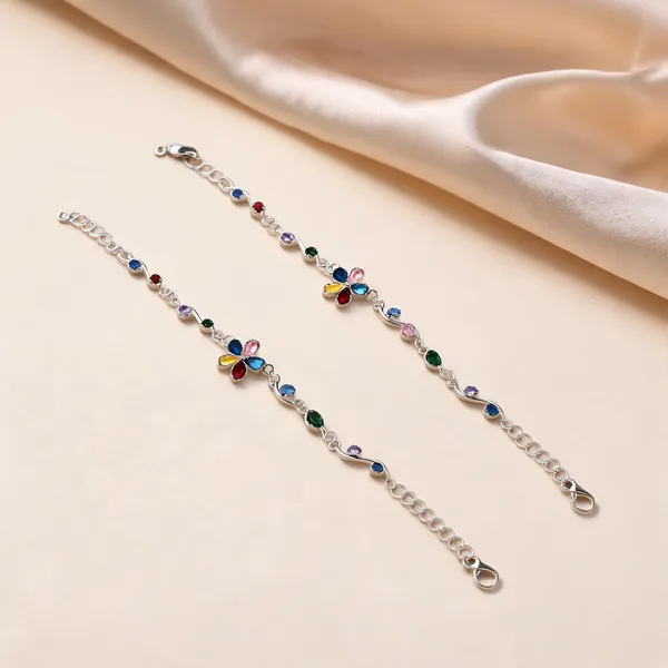 Multi_Color_Tulip_Bracelet_Crafted_For_Stylish_Everyday_Wear_-_Multi_-_Pack_Of_2