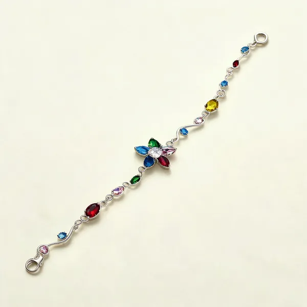 Multi_Color_Tulip_Bracelet_Featuring_Graceful_Traditional_Fashion_Style_-_Multi_-_Pack_Of_2
