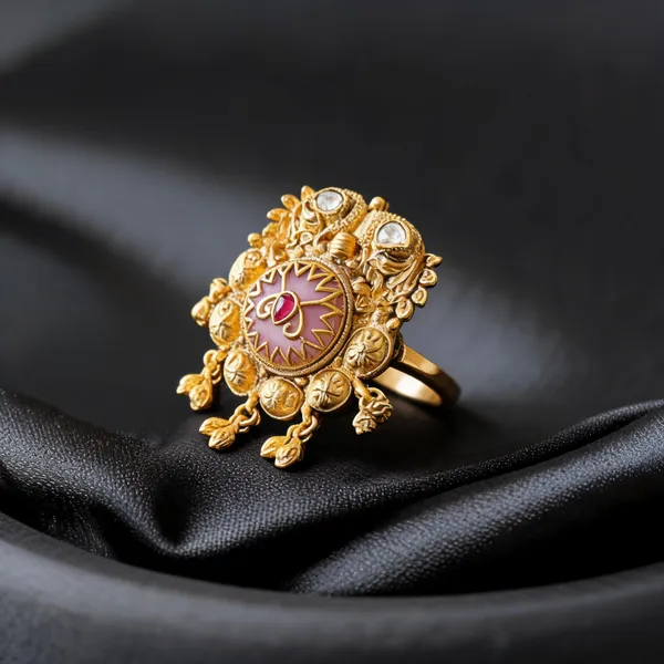 Light_Pink_Color_Matte_Gold_Ring_Soft_Minimal_Elegant_Jewelry_Design_-_Light_Pink
