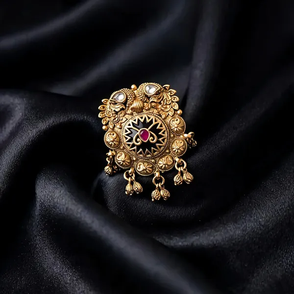 Red_Color_Matte_Gold_Rings_Bold_Festive_Bridal_Jewelry_Collection_Design_-_Red