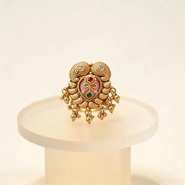 Light_Pink_Color_Matte_Gold_Rings_Soft_Elegant_Minimal_Jewelry_Collection_-_Light_Pink