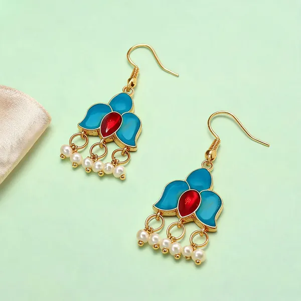 Firozi_Color_Meenakari_Earrings_Inspired_By_Vibrant_Rajasthani_Enamel_Traditions_-_Firozi_-_Pack_Of_3