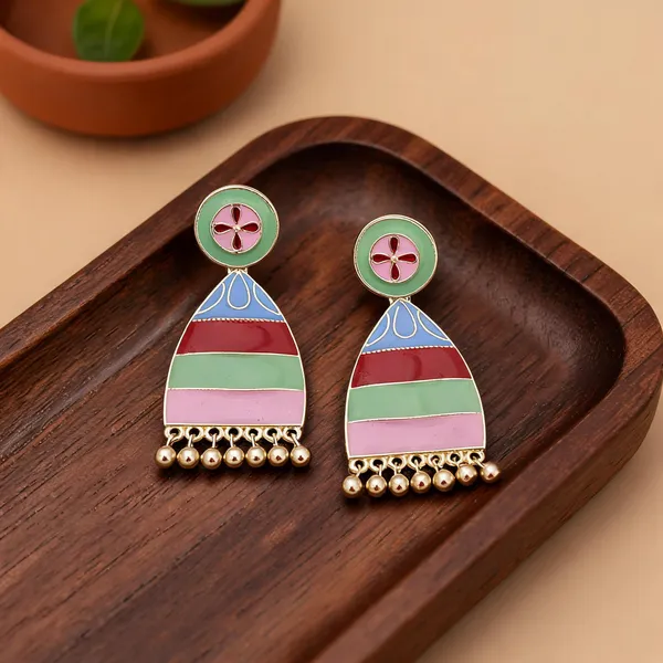 Multi_Color_Meenakari_Earrings_Classic_Traditional_Jewelry_-_Multi