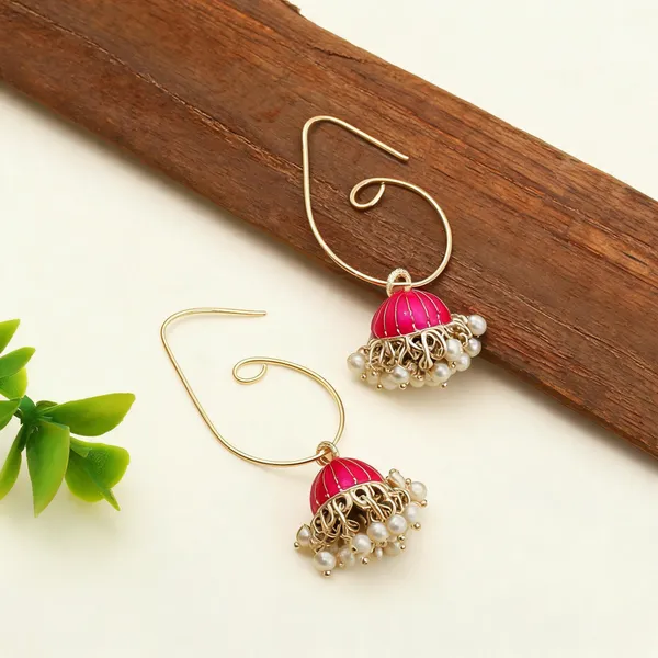 Rani_Color_Meenakari_Earrings_Elegant_Traditional_Ethnic_Party_Wear_Jewelry_Collection_-_Rani