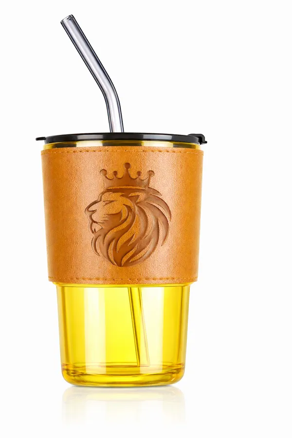 Yellow_Glass_Coffee_Cup_For_Beverage_Serving