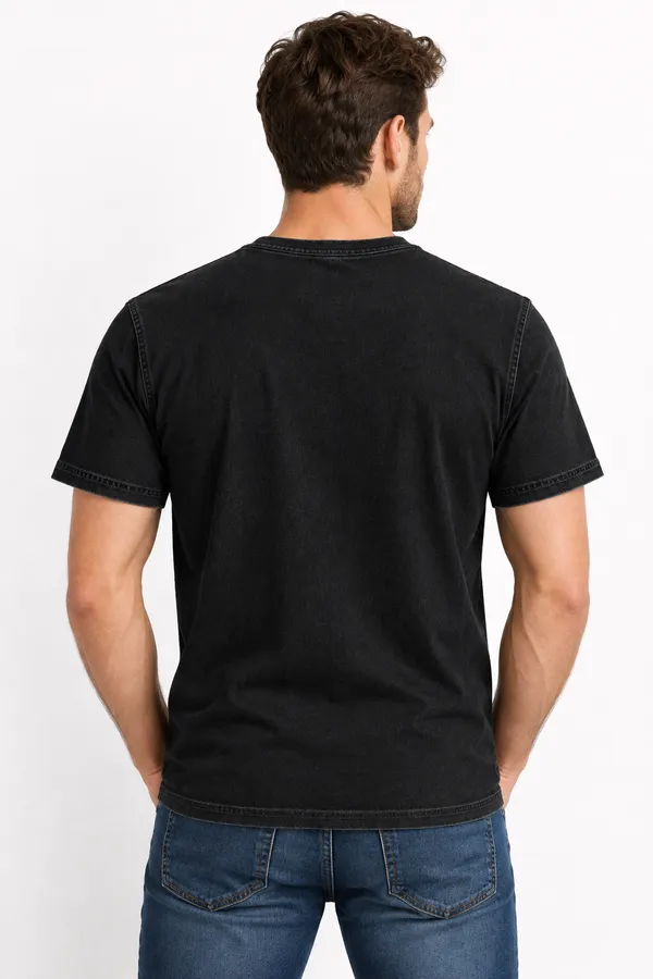Black_Denim_Denim_T-Shirt_For_Men