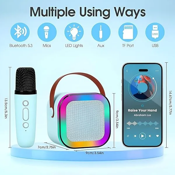 Bluetooth_Karaoke_Speaker_With_Microphone