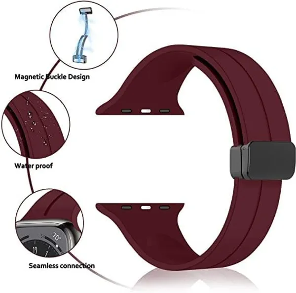 Silicone_Magnetic_Folding_Buckle_Sport_Band_For_Apple_Watch