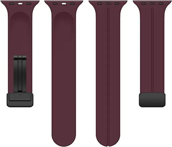 Silicone_Magnetic_Folding_Buckle_Sport_Band_For_Apple_Watch