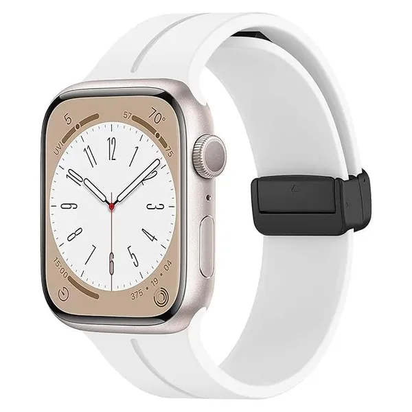 Silicone_Magnetic_Folding_Buckle_Sport_Band_Compatible_With_Apple_Watch