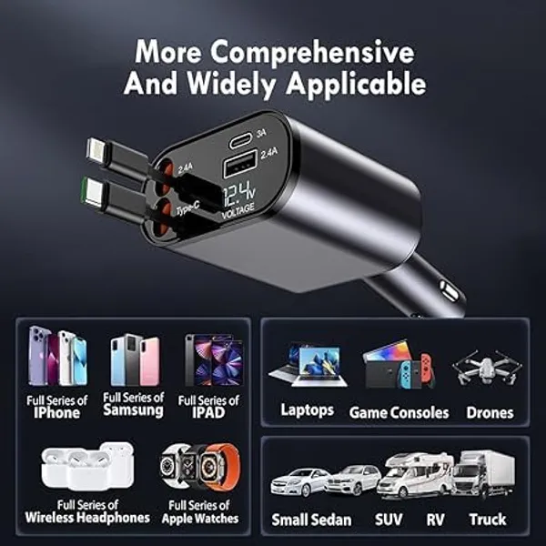 Retractable_Car_Charger_With_Usb_Ports