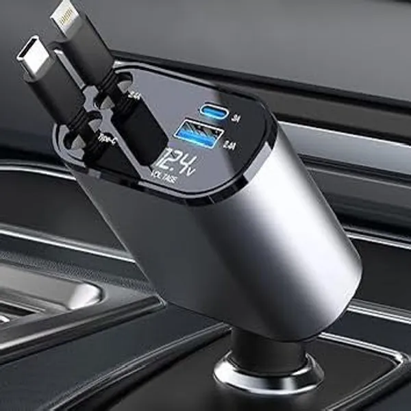 Retractable_Car_Charger_With_Usb_Ports